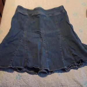 Relativity 14P Jean skirt